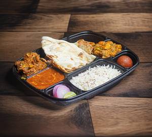 Dhaba veg thali