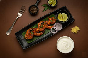 Spicy Lemon Prawn Tikka