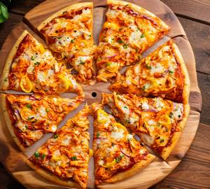 American chicken pizza