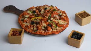 Chilli Paneer Pizza