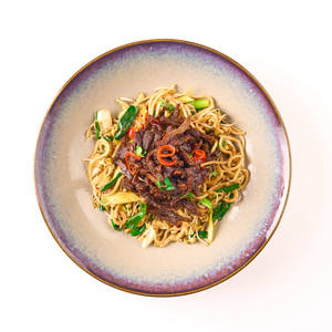 lamb crispy soba