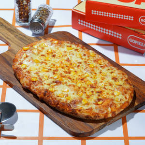 American Corn Pizza.