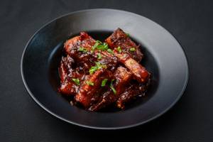 Smoked Barbeque Spare Ribs