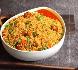 Veg manchurian fried rice