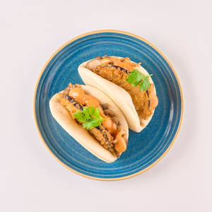 mixed mushroom and panko aubergine