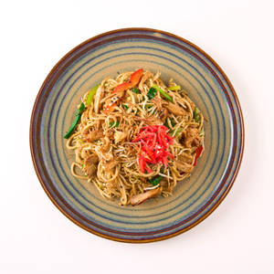 yaki soba | chicken