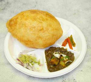 Panner Stuffed Chole Bhature -2Pc