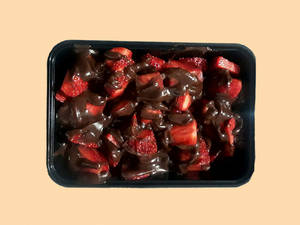 Nutella Stuffed Strawbery