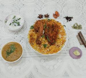 Hyderabadi Chicken Dum Biriyani
