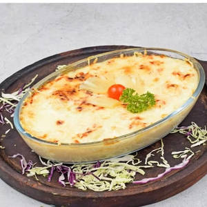 BAKED MICRONI WITH PINEAPPLE