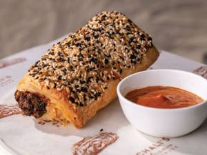 Mushroom Spinach Roll