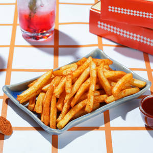 Peri peri fries.