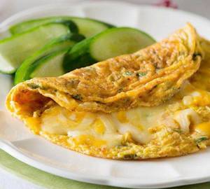 Masala Cheese Omelette