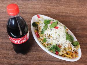 Cheese Farali Bhel With Coke [250 Ml]