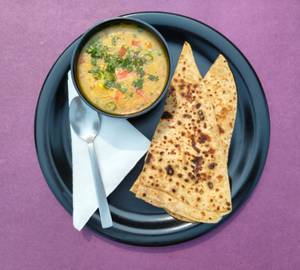 Plain Paratha with Bhaji [2 Pieces]