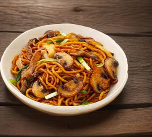 Korean Mushroom noodles