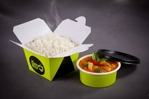 Thai Red Carry With Steem Rice