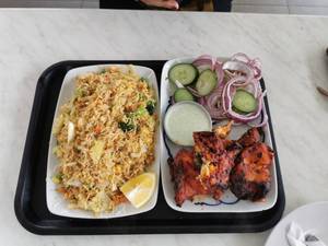 Half Chicken Biryani + Half Chicken 65