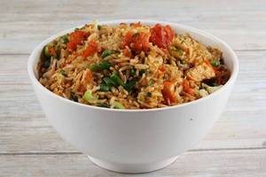 Singaporean Chicken Fried Rice