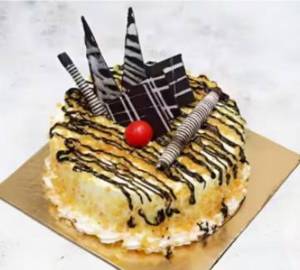 Butter Scotch Crunch Cake [500 Gram]