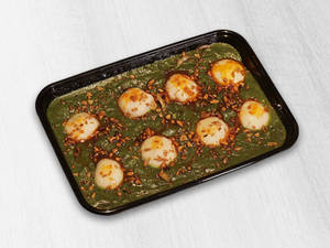 Lasuni Palak Moti Paneer