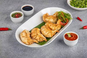Fried peri peri momos [5 pieces]