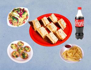 Combo Pack With Bahubali Sandwich