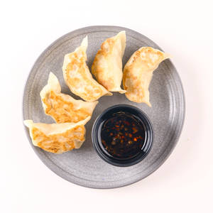 chicken gyoza