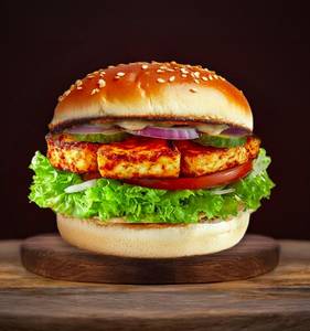 Peri Peri Paneer Burger