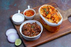 Paneer Biryani Mini + Veg Manchurian Mini