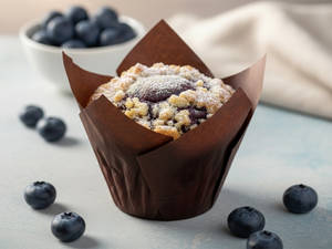 Blueberry Crumble Muffin [1 Piece]