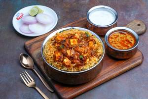 Paneer Biryani Mini [500 Ml]