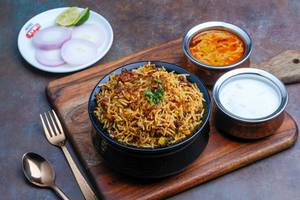 Mutton Keema Biryani [Serves 2]