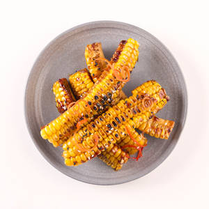 sticky miso corn ribs