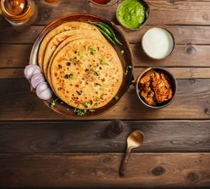 Muli Pyaz Paratha Tawa