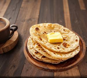 5 Piece Tawa Butter Roti