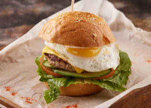 Double Egg Burger