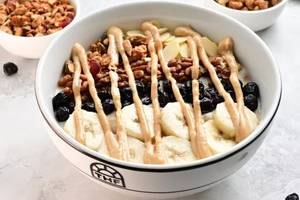 Oatmeal Bowl With Peanut Butter..