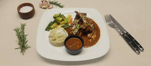 Herb Parmesan Crusted Lamb Chops