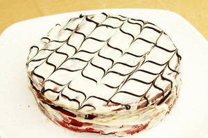 Red Velvet Waffle Cakes [Double Layer]