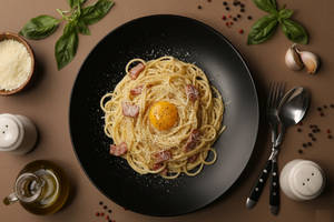Classic Carbonara Pork