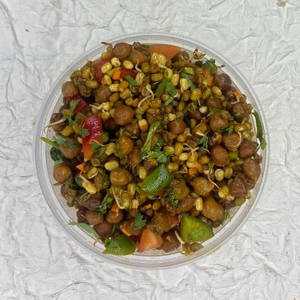 Chana Moong Chatpata Salad