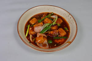 Oyster Chilli Garlic Tofu Gravy