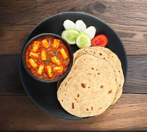 Paneer Matar Masala + 2 chapati                                    