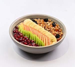 Greek Yogurt Bowl With Home Made Granola.