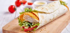 Chicken Makhani Wrap