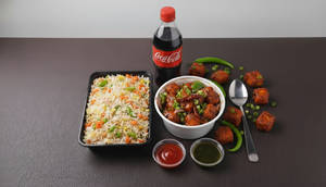 Veg Fried Rice & Chilli Paneer Combo
