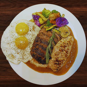 Mixed Grilled Steaks