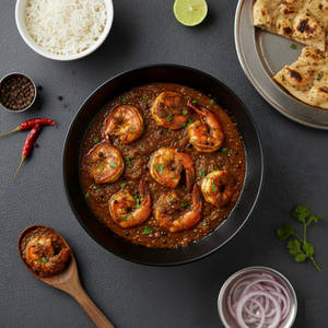 Chettinadu Prawn Pepper Masala