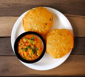3 Poori kadala curry